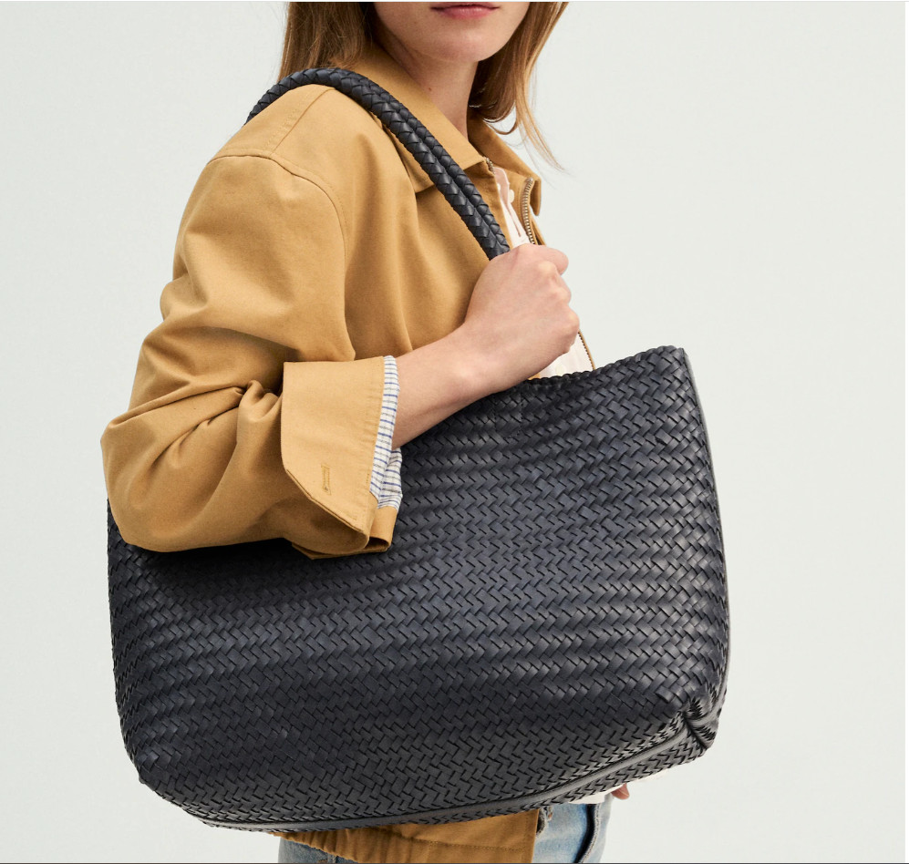 Madewell The Signature Woven Tote – Women’s Leather Woven Tote Bag