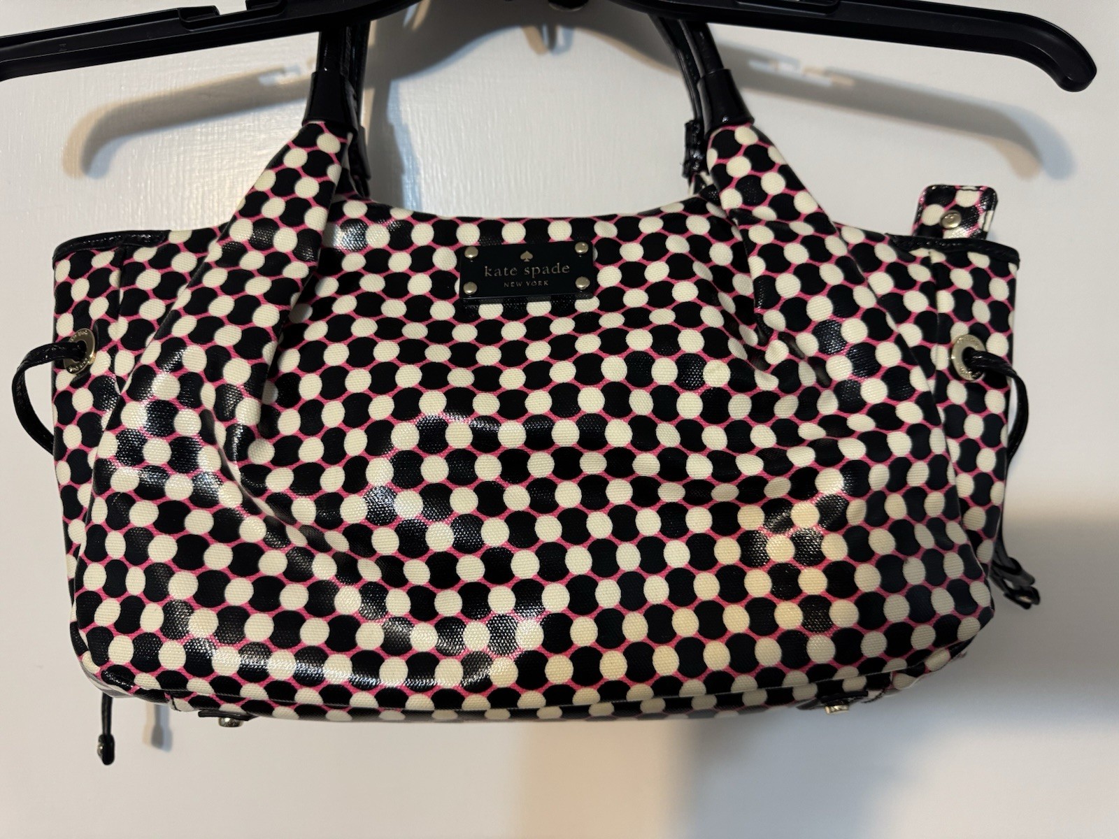 Kate Spade Dundee Drive Shoulder/Tote/Top Handle Stevie Bag – Bazooka Pink