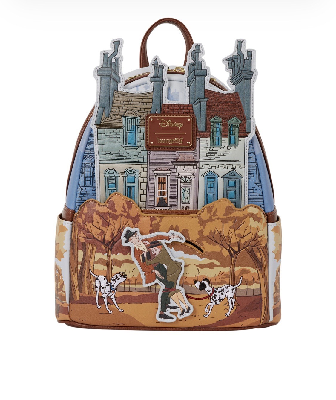 101 Dalmatians Roger & Anita Scene Mini Backpack NEW RELEASE NWT