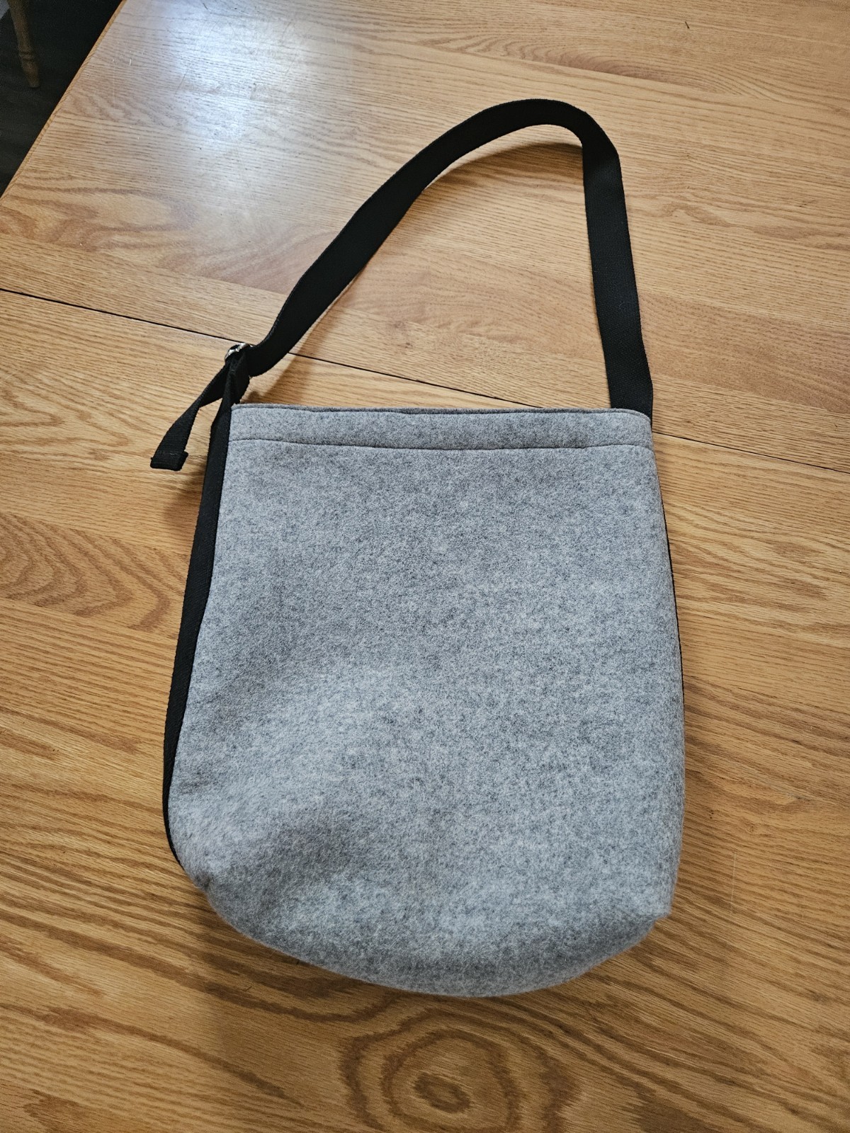 Graf Lantz Campus Merino Wool Tote Bag Gray Lightly Used