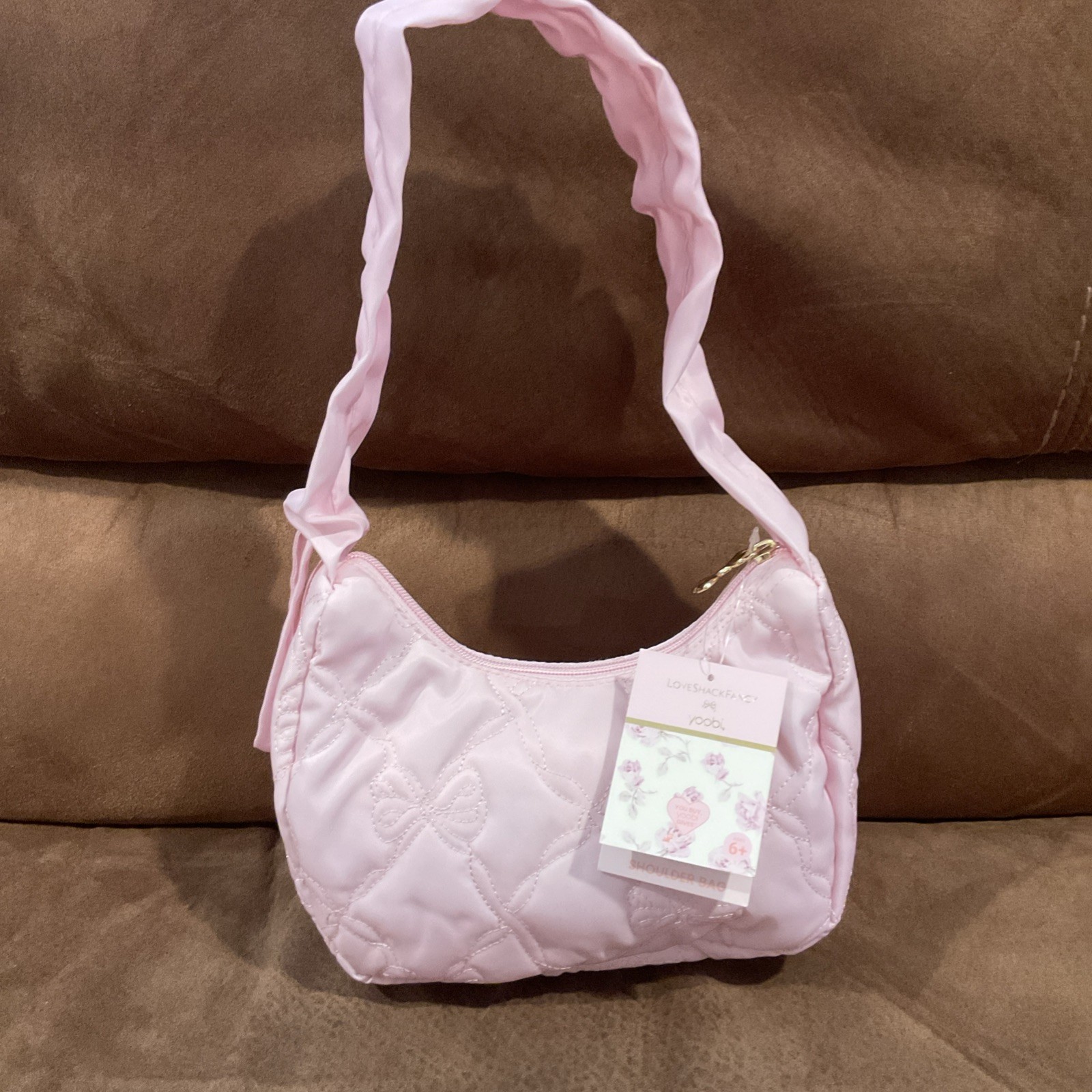 LoveShackFancy Yoobi Shoulder Bag Target Sterling Dusk NWT