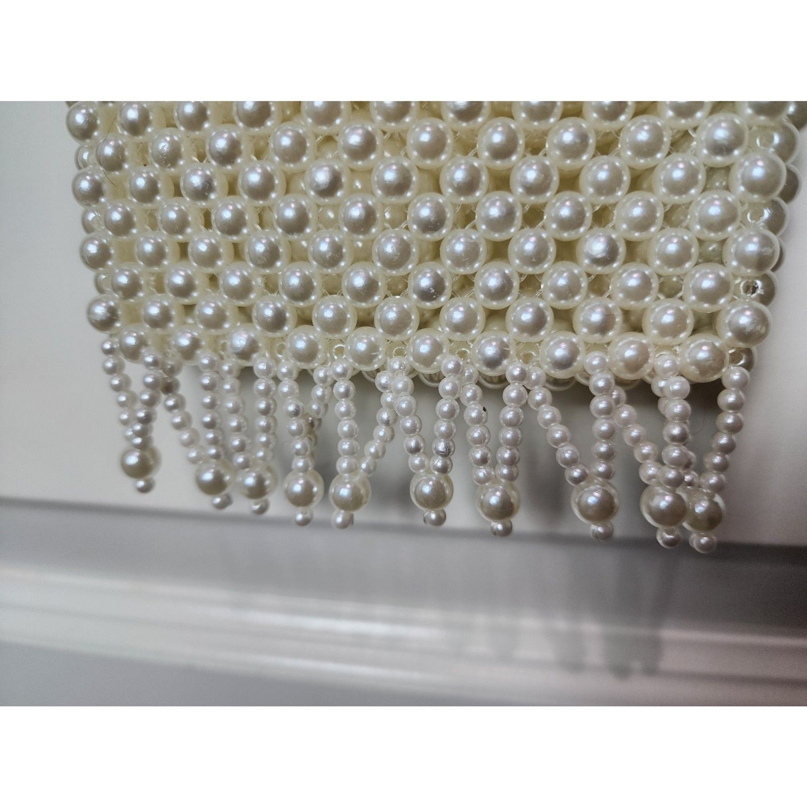 Petal & Pup Manon Small Beaded Bag – Pearl Shoulder Purse – Wedding Accessory