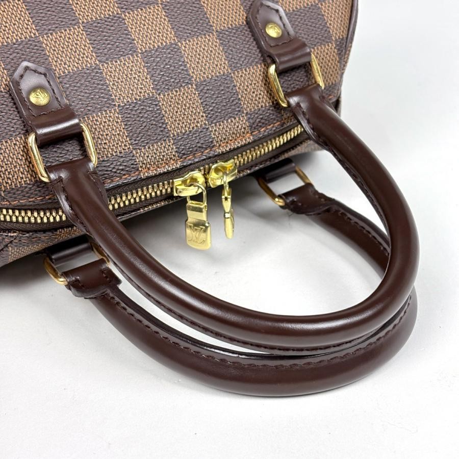 Louis Vuitton Rivera Mini Handheld Damier Brown Handbag N41436 #BS4606
