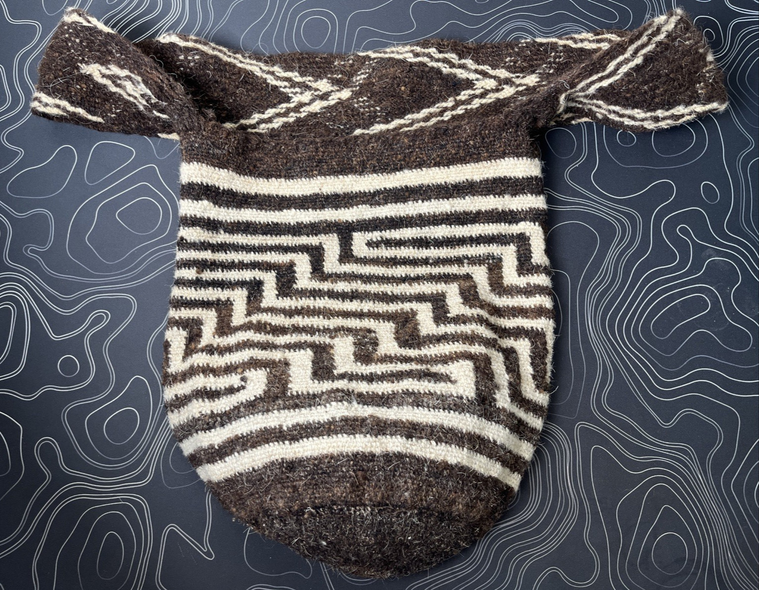 Authentic 100% Arhuaca Mochila Colombian Bag Wool