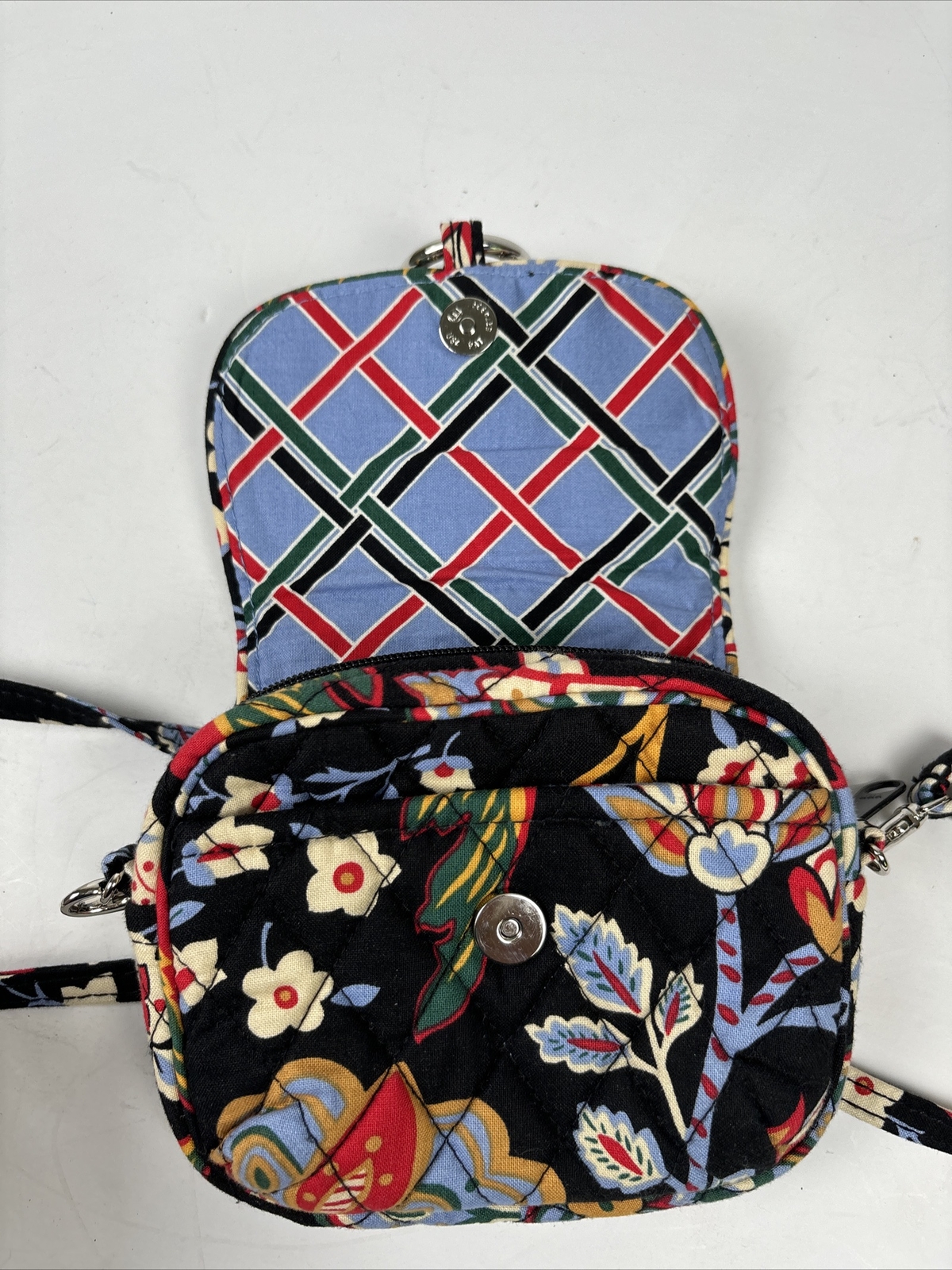 Vera Bradley~”Little Hip Bag” Fanny Waist Bag/ Crossbody Wear 5.5×4.5″