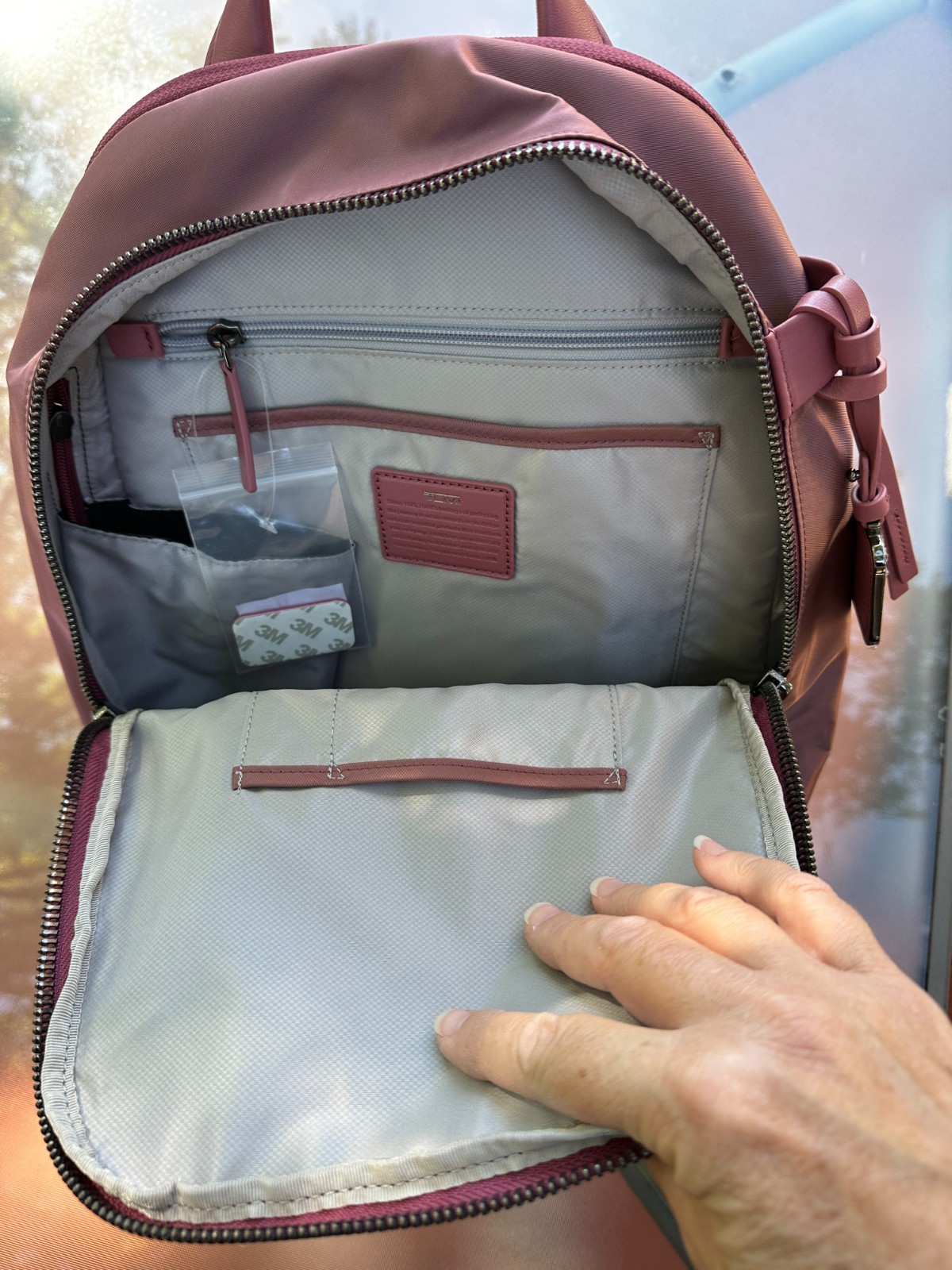 Tumi Voyageur Backpack Haley Rucksack Bag Laptop Holder 13″ NWOT $395