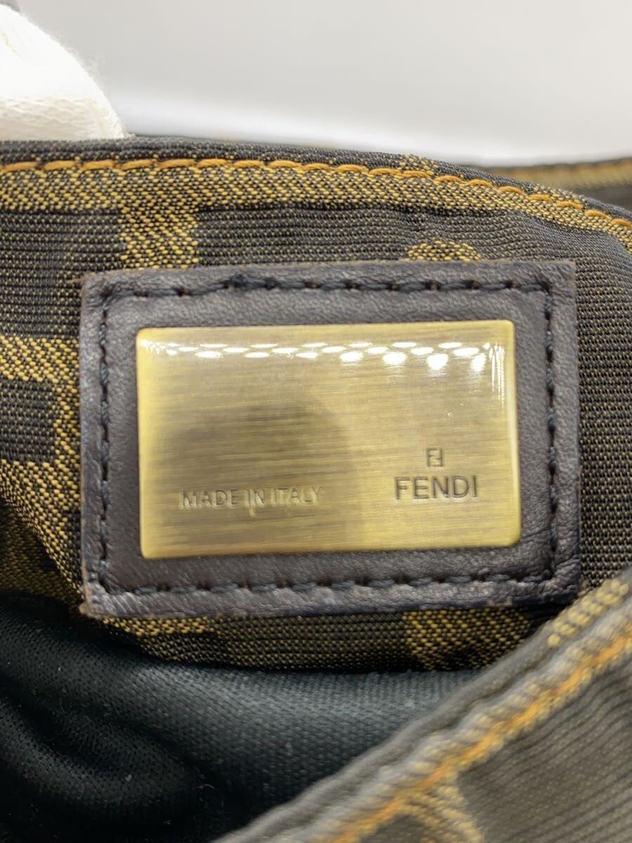 FENDI Shoulder Bag BRW Total Pattern 7va207 Used
