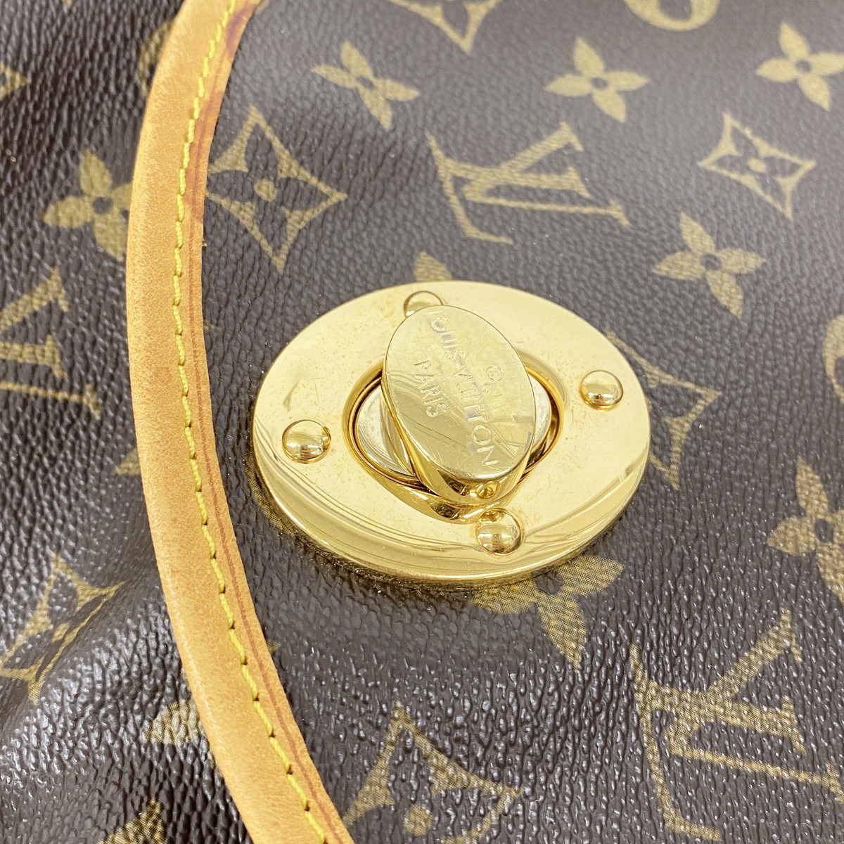 Auth [6hb0952] LOUIS VUITTON Shoulder Bag Monogram Tolum GM M40075 Brown [Pr…
