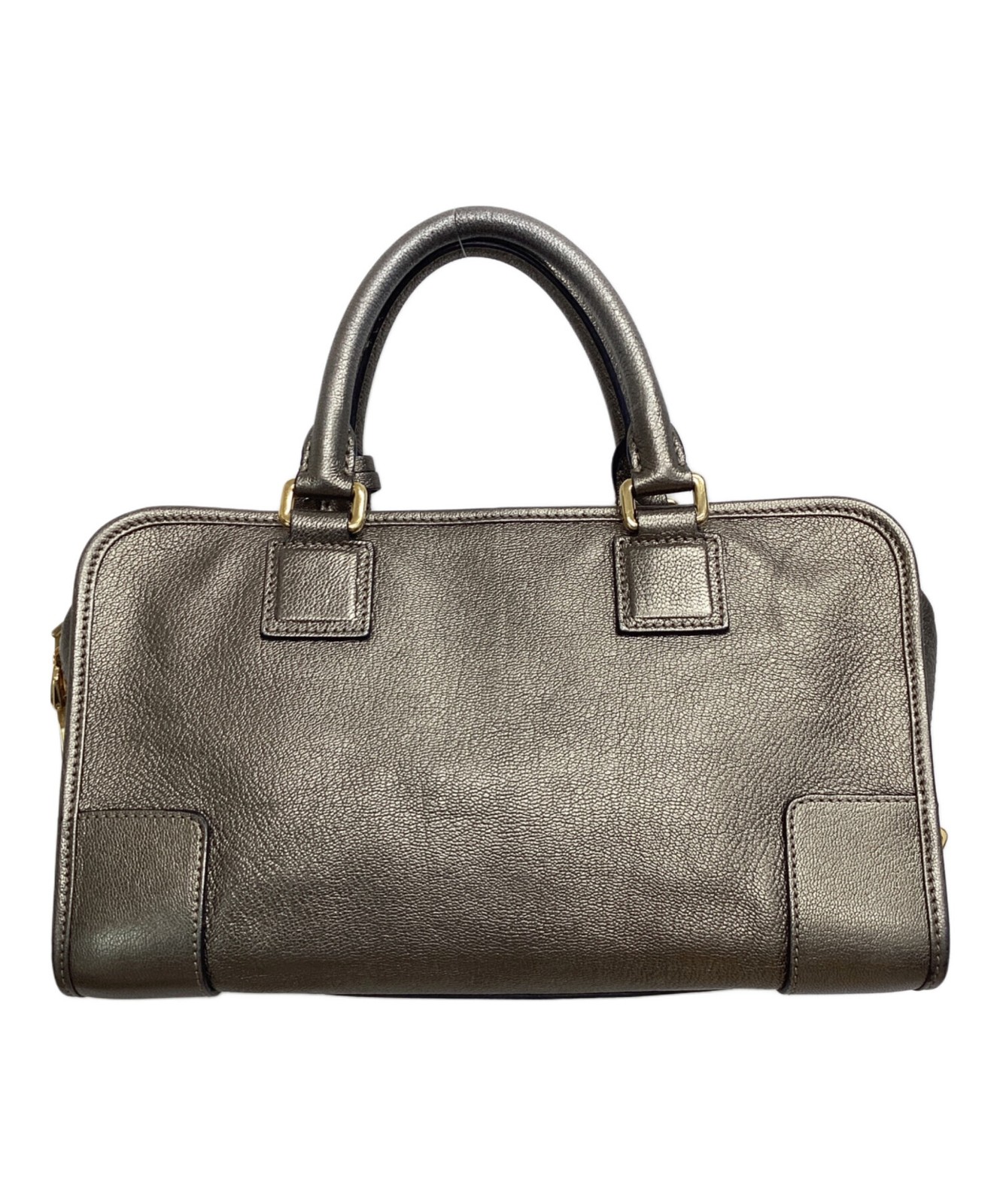 Loewe Top Handle Bag Amazona 28 Color Silver Size Width 11.50 inches Women 99