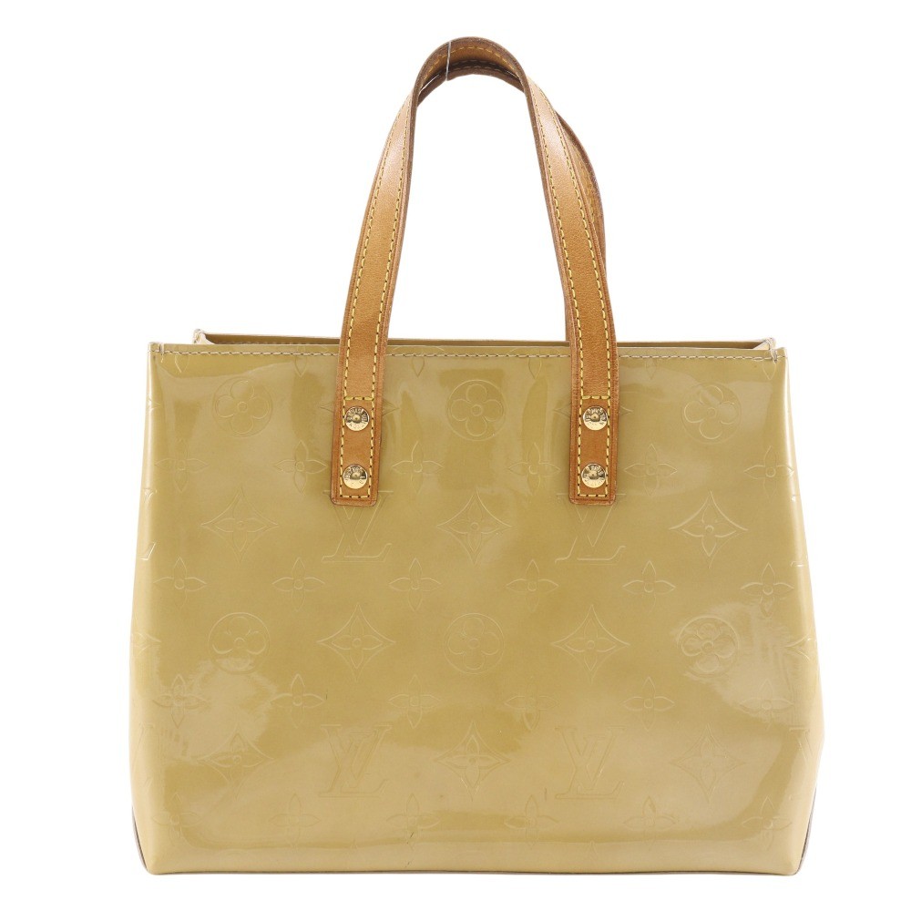 LOUIS VUITTON Lead PM Handbag M91144 beige Monogram Vernis Women