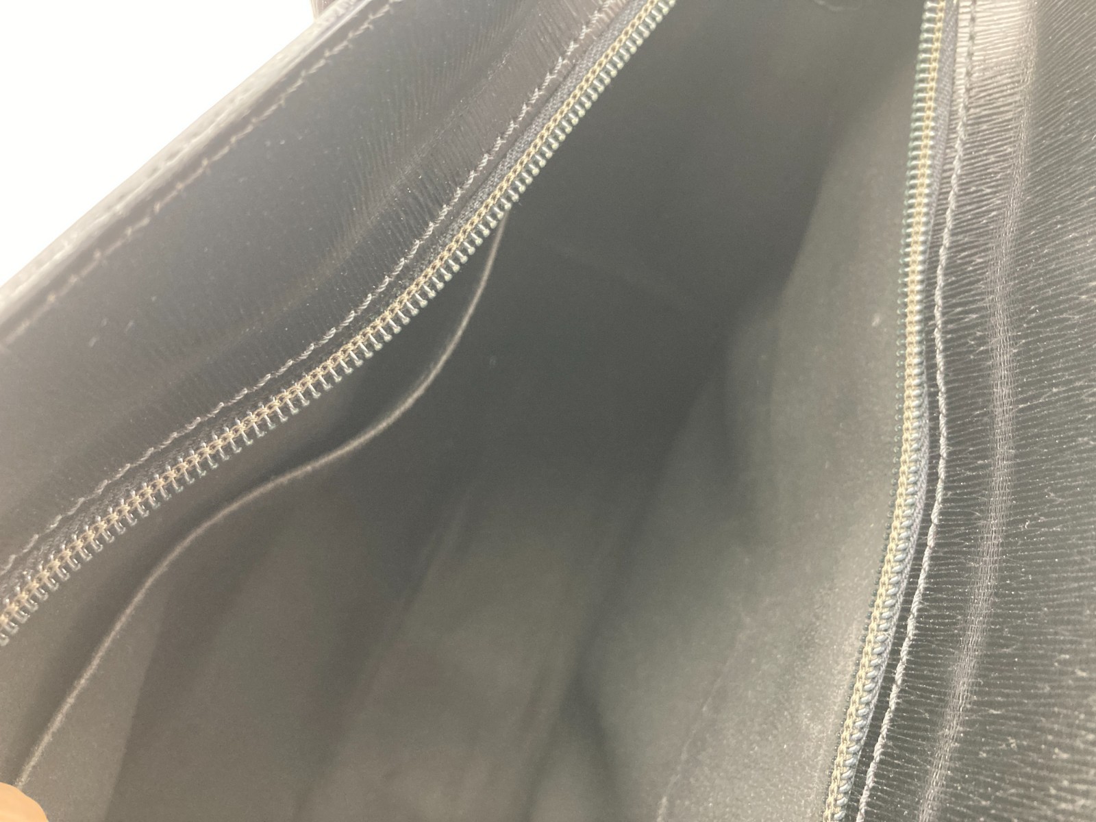 BALLY Top Handle Bag Black Leather Formal Authentic 35cm