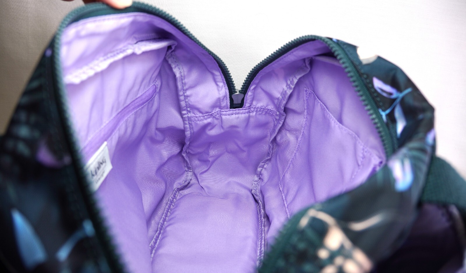 NWT Kipling COOL DEFEA SHOULDER/CROSSBODY BAG “Moonlit Forest” +Monkey Bag Charm