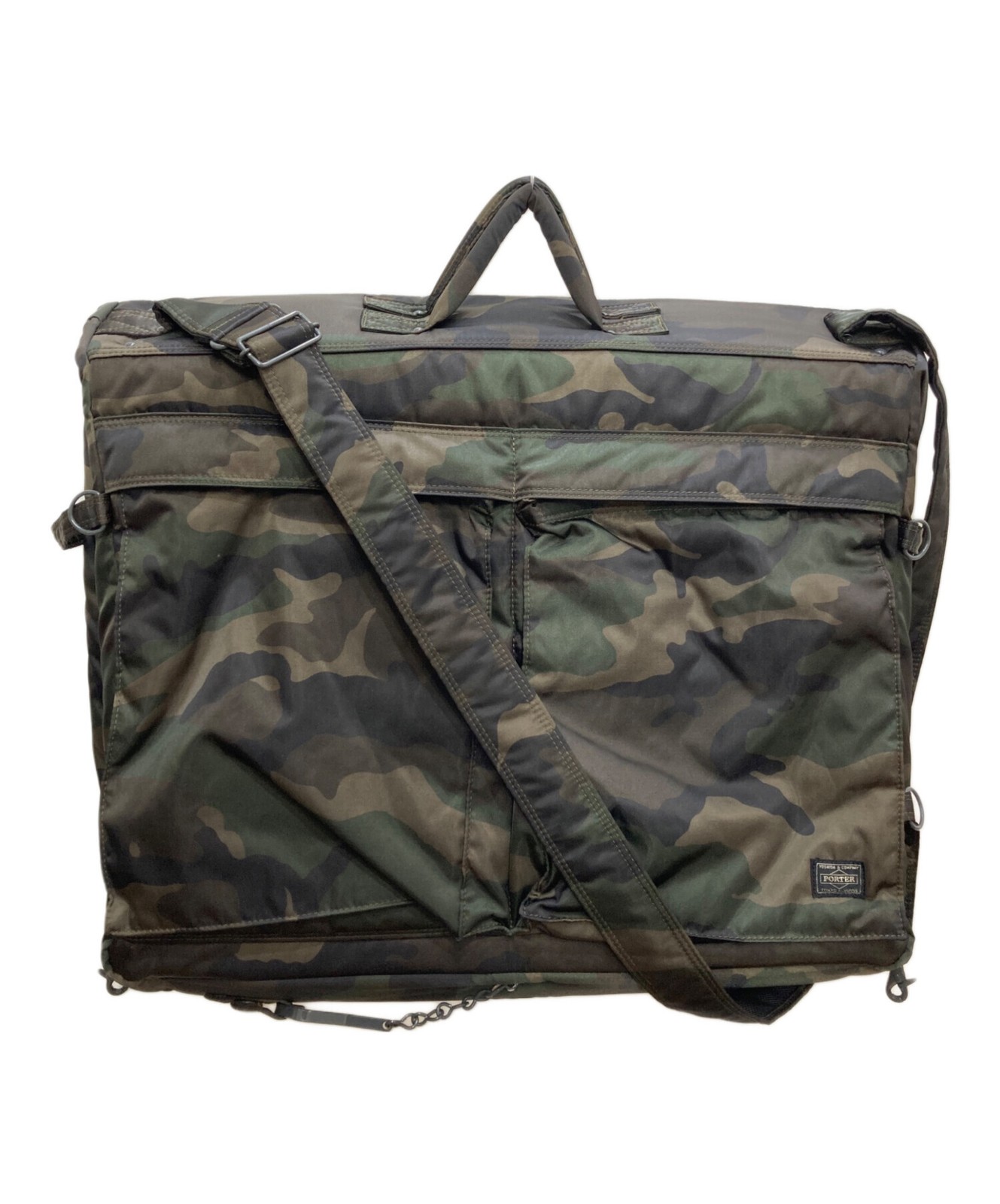 PORTER 2-Way 622-28328 Olive Bag #TFB13411