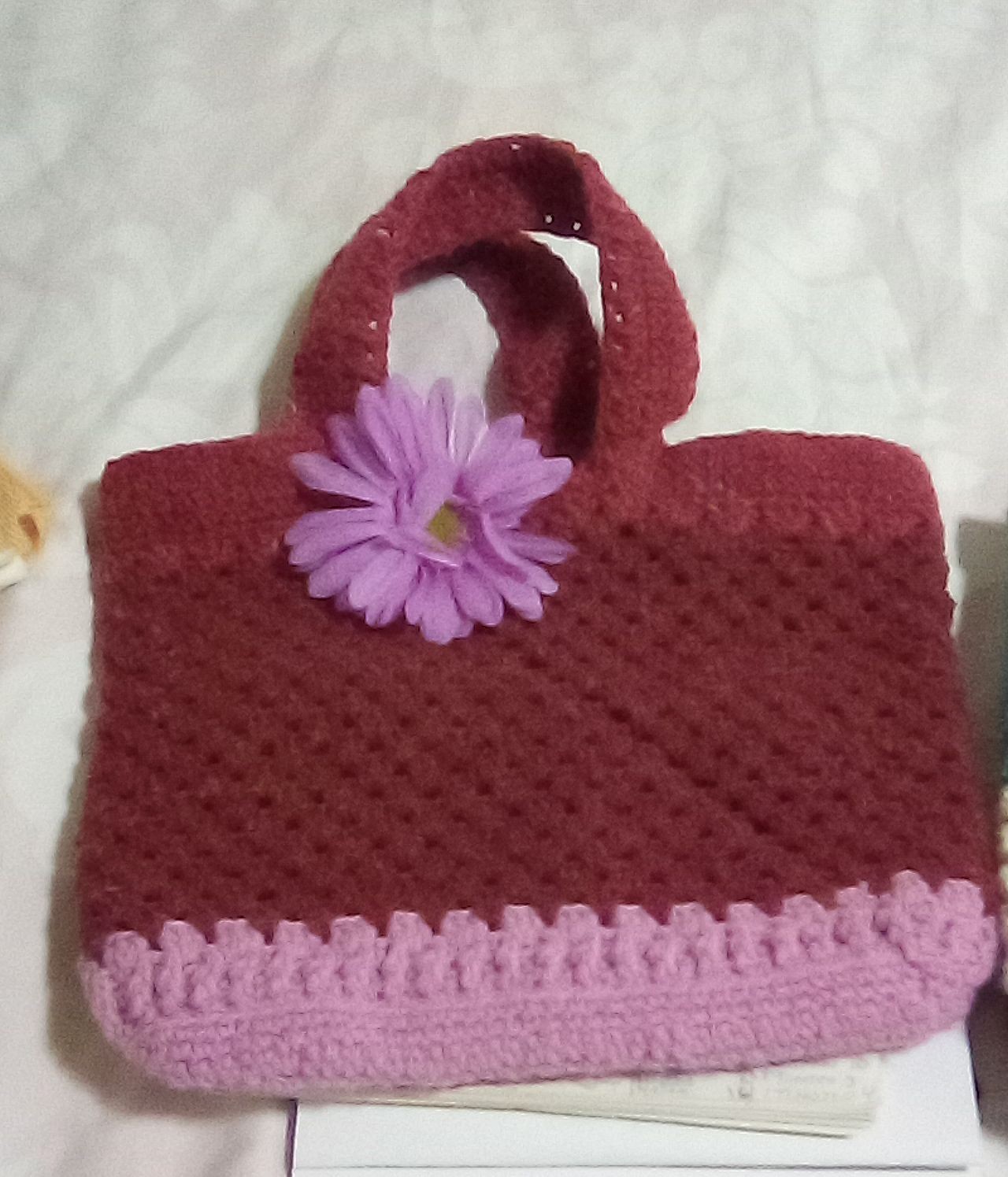 crochet purse hand made