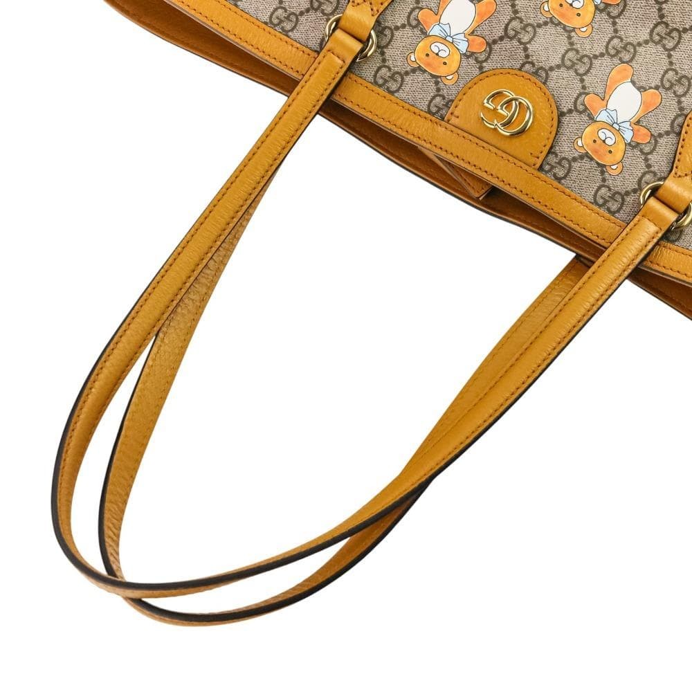 GUCCI EXO KAI Collaboration GG Supreme Teddy Bear Bag Excellent Condition Gift P