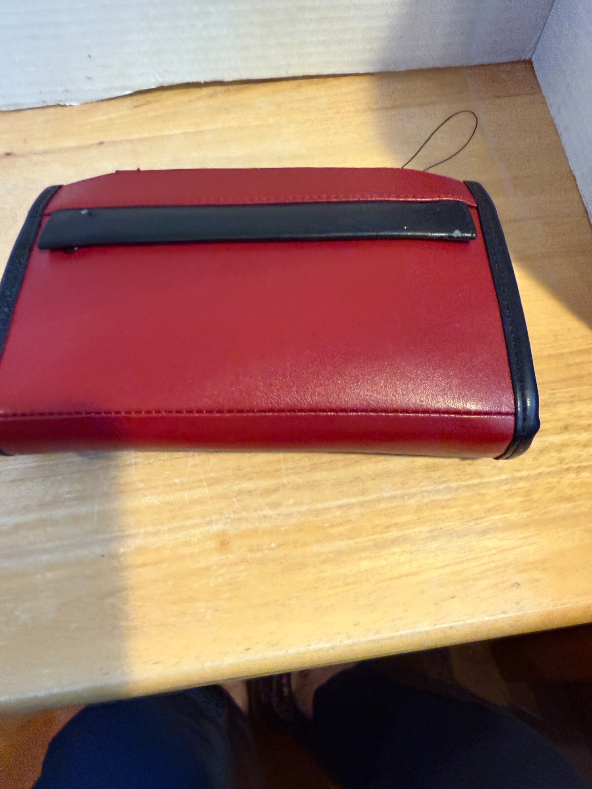 Womens Flip-Out Leather Wallet /Clutch DePalma Enterprises NWT