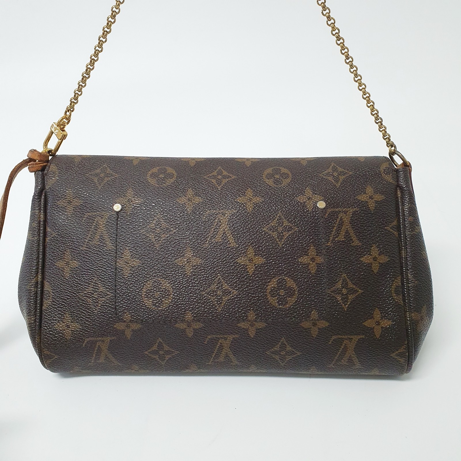 Authentic Louis Vuitton Favorite MM Monogram M40718 Genuine With Invoice LF302