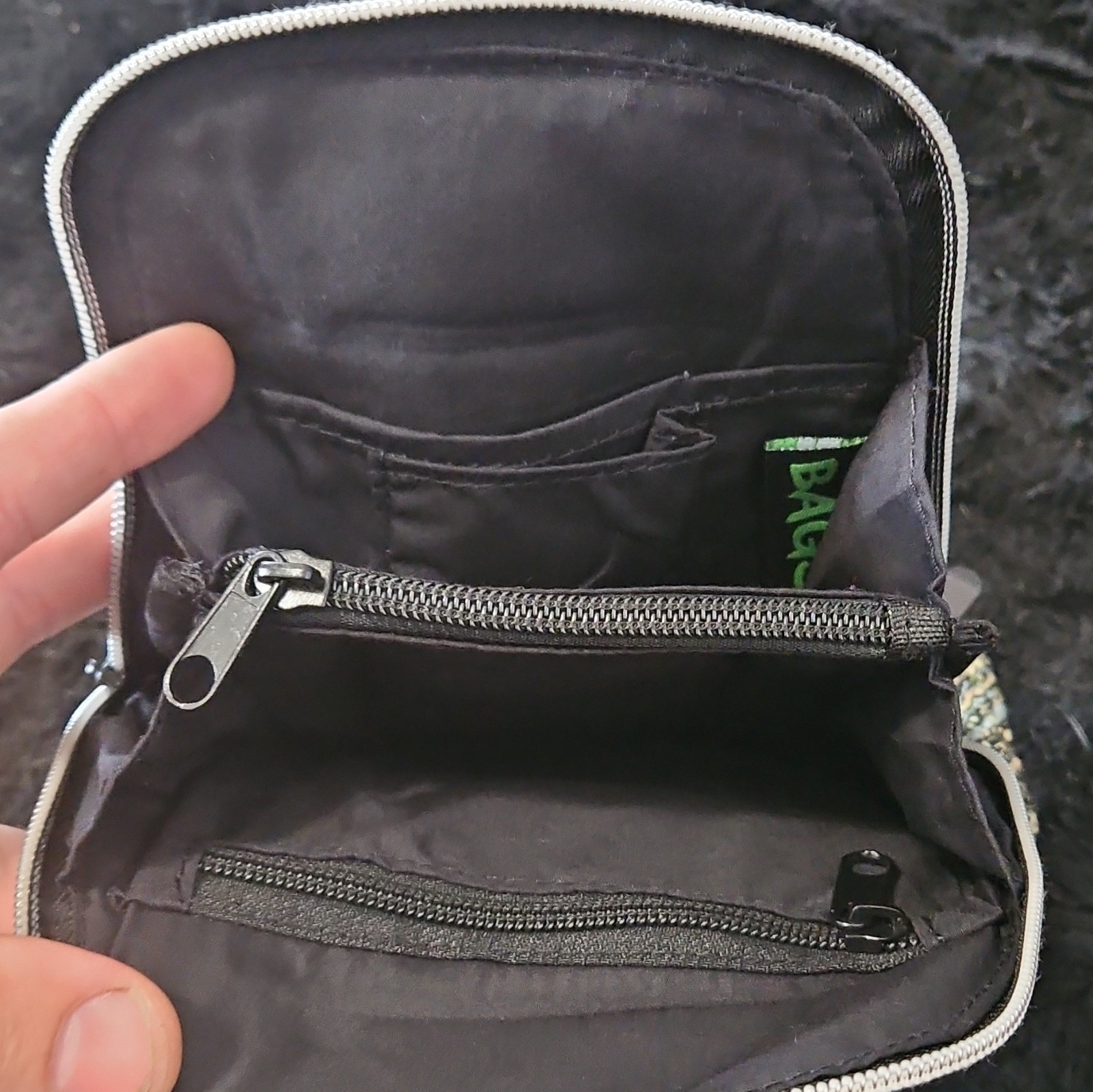 Dimebags Club Kid Timber Zip Closure Adjustable Straps Inner Pockets