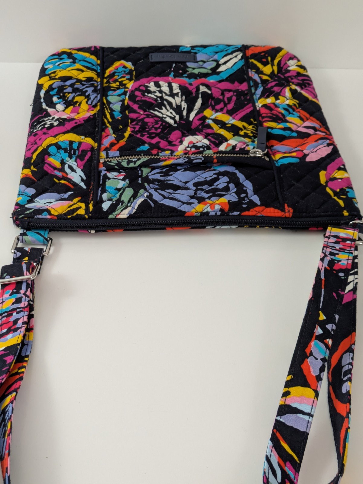Vera Bradley Large Zip Hipster Butterfly Flutter NWOT