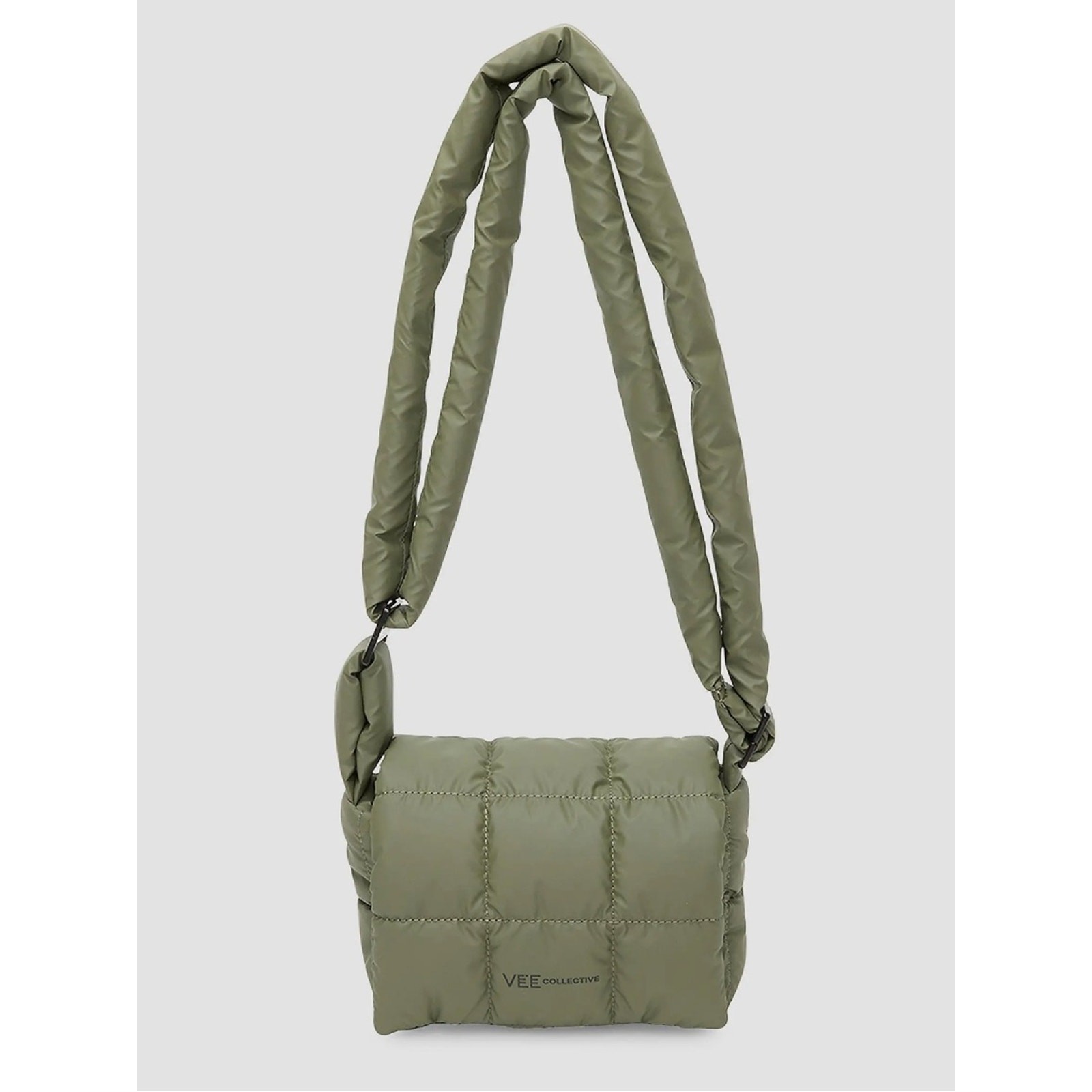 NEW VEE COLLECTIVE PORTER MESSENGER MINI CROSSBODY MOSS GREEN