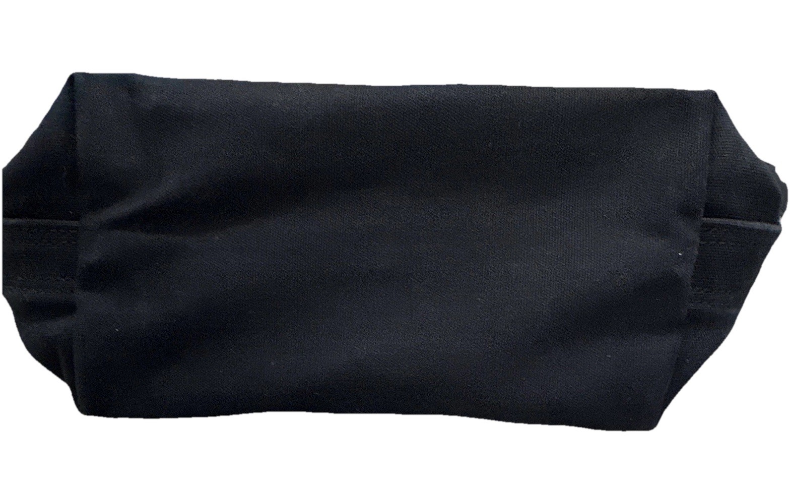 Lands’ End Buffalo Check Black & Cream Tote Bag