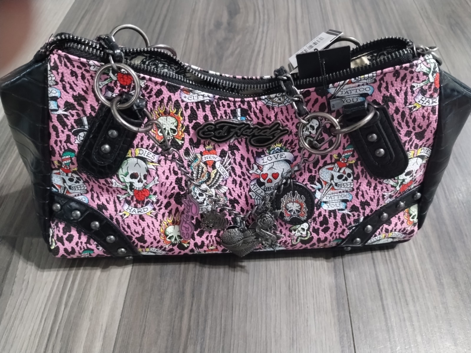 Ed Hardy Woman’s Charm Tote Bag