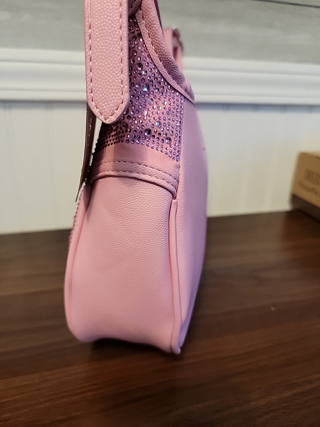 Steve Madden~Fondant Pink~Embellished Shoulder Bag~NWT~DT623385