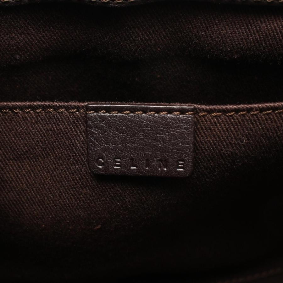 CELINE Bag: Boogie Brown Leather W32H20D13cm;