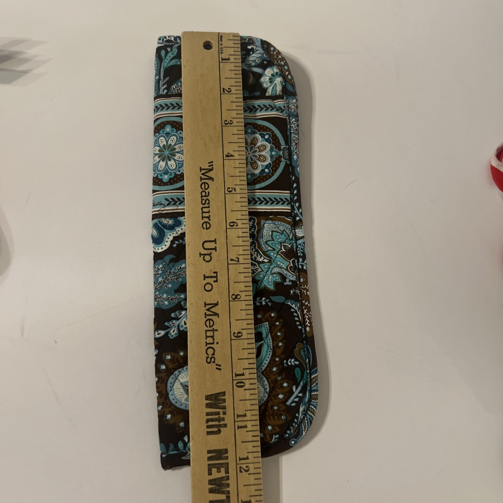Vera Bradley Curling Iron/Hot Tool Bag “Java blue”