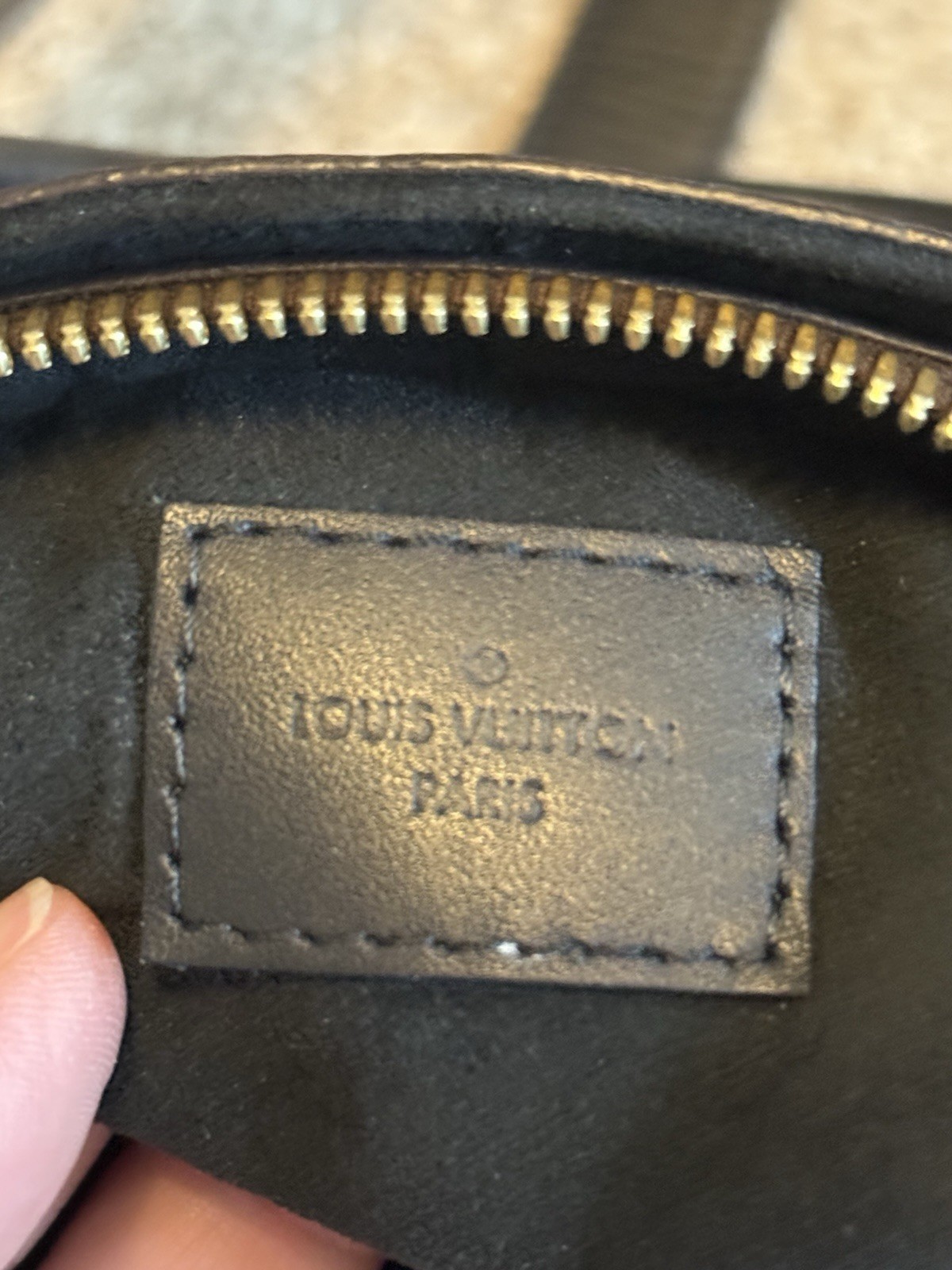 Louis Vuitton Flower Zip Tote PM Monogram Noir