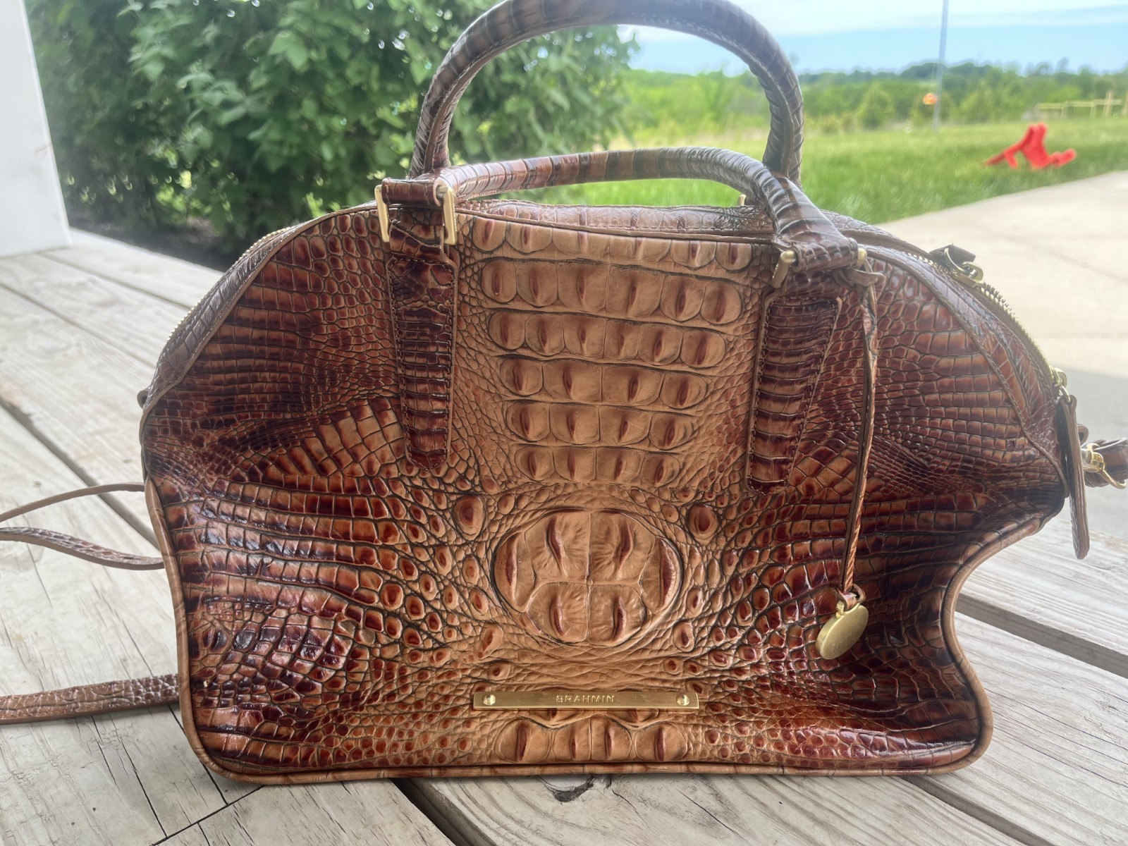Brahmin Pecan Handbag
