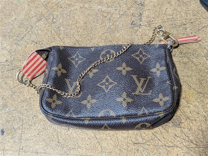 Louis Vuitton Mini Pochette Monogram Trunks Locks Limited Edition (Worn)