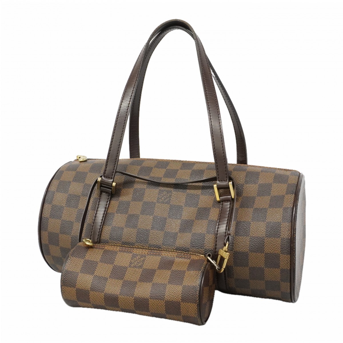 Auth [6gd4004] LOUIS VUITTON Handbag Damier Papillon 30 N51303 Ebene [Pre-ow…