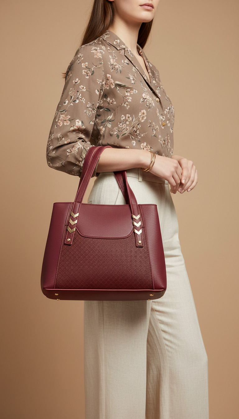 Black Formal Shoulder Bag For Ladies