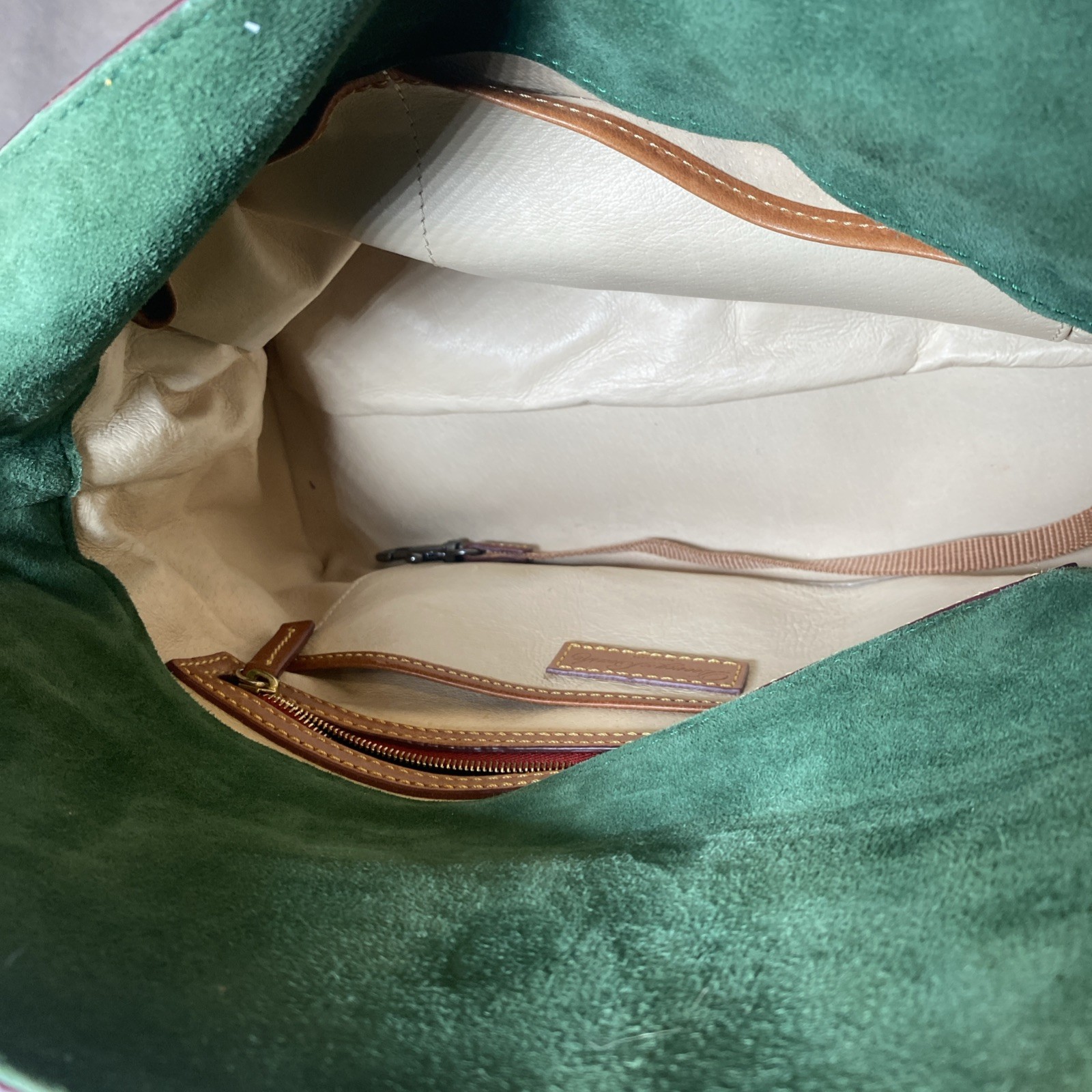 Dooney & Bourke Florentine Hobo Handbag Libby Bag Purse