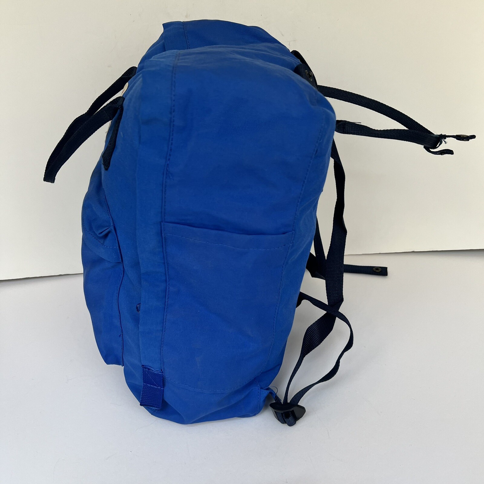 Fjallraven Kanken Unisex Medium Blue Vinylon Fabric Backpack