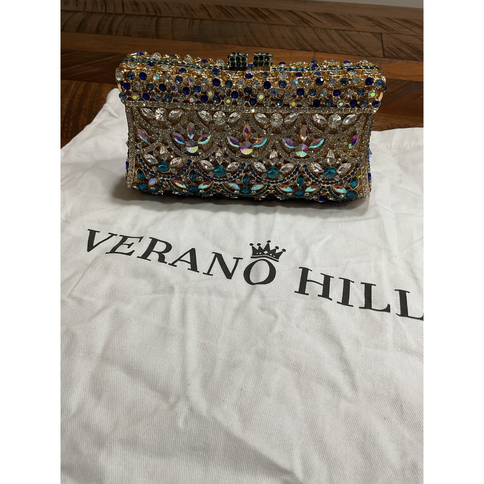 Verano Hill Rhinestone Cocktail Bag