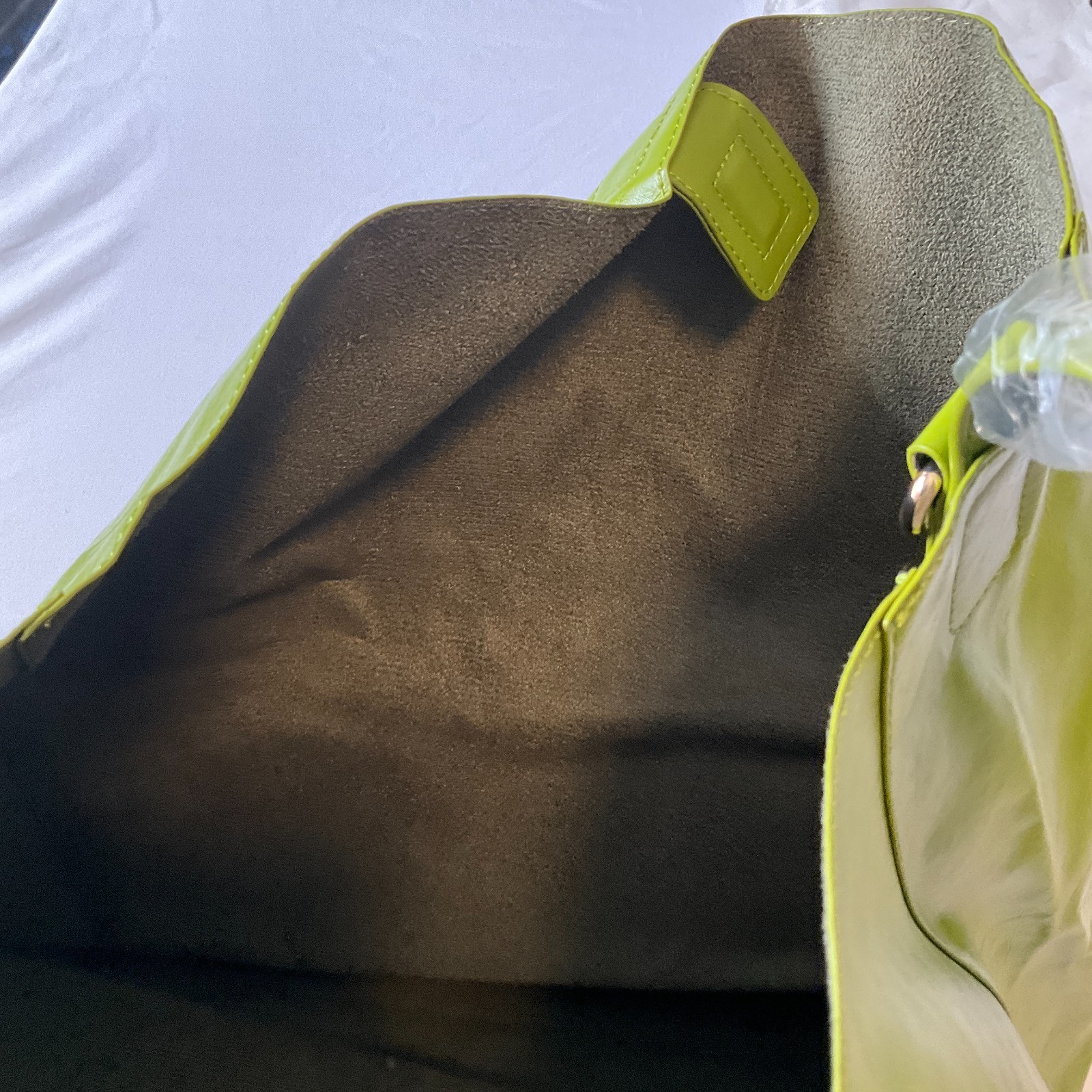 8 Other Reasons Tote Bag One Size Green Oversized Structured Fashion Pass