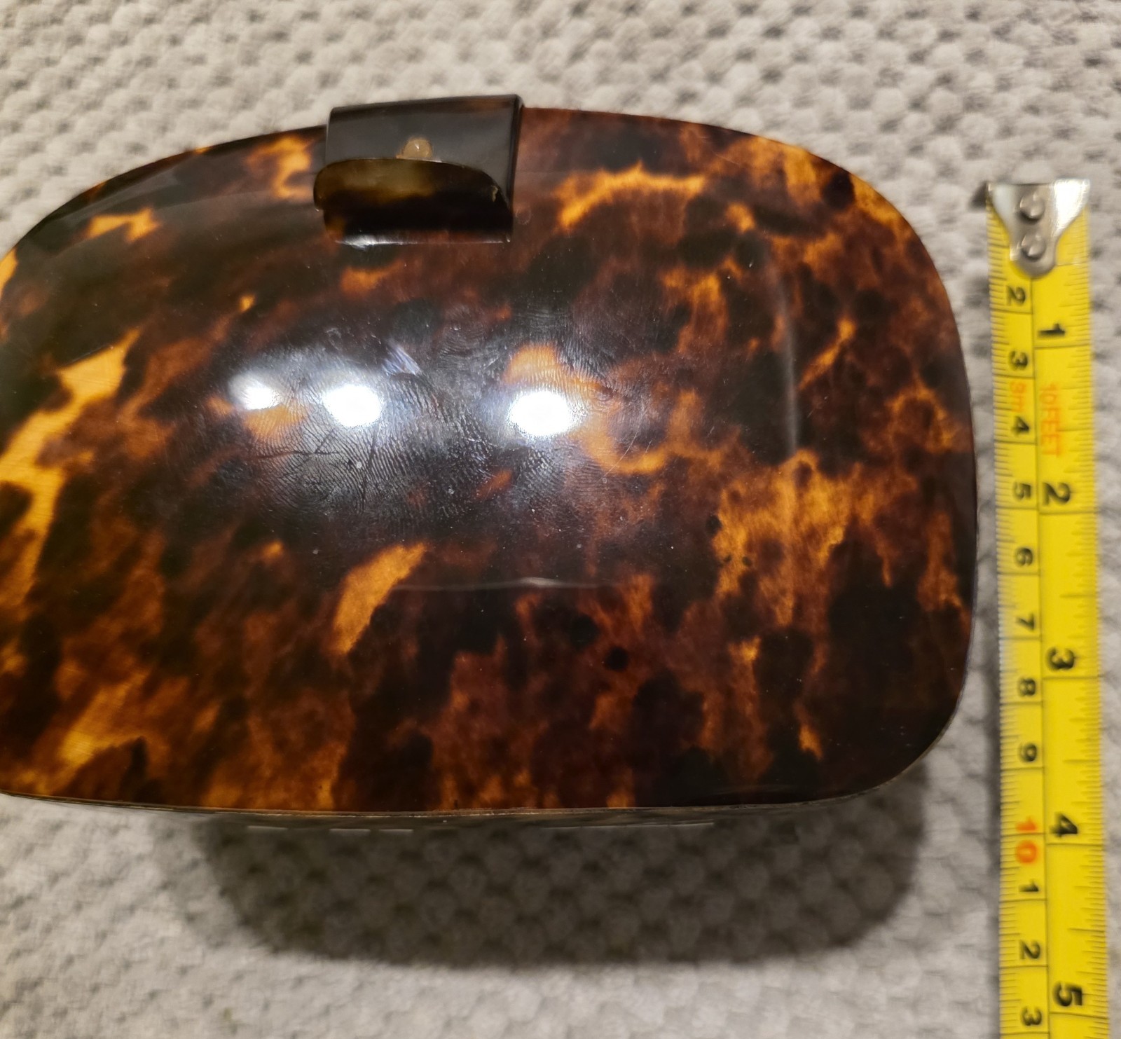Handmade Tortoise Shell Clutch