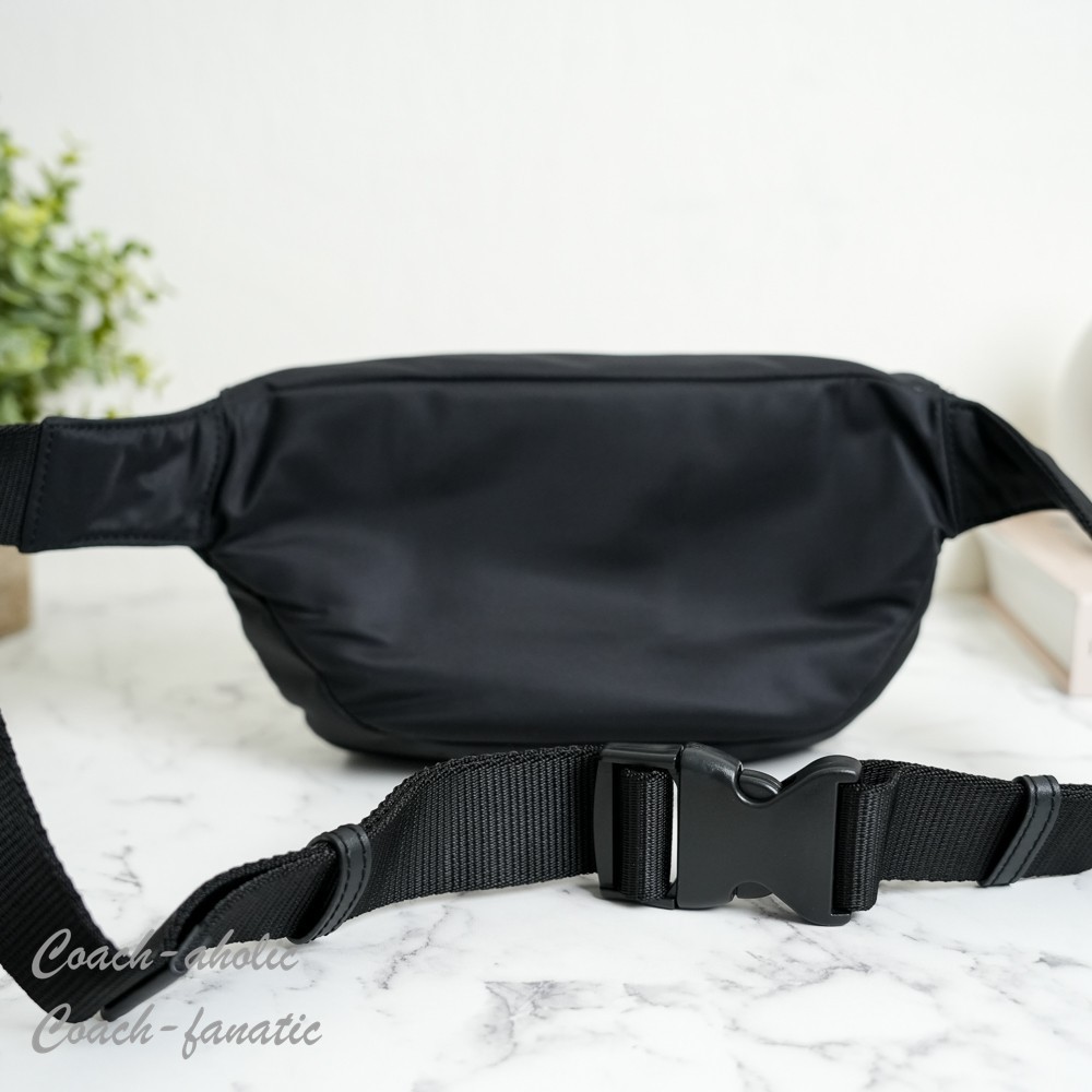 Tory Burch Nylon Belt Bag Fanny Pack 170436 in Black Lightweight NWT