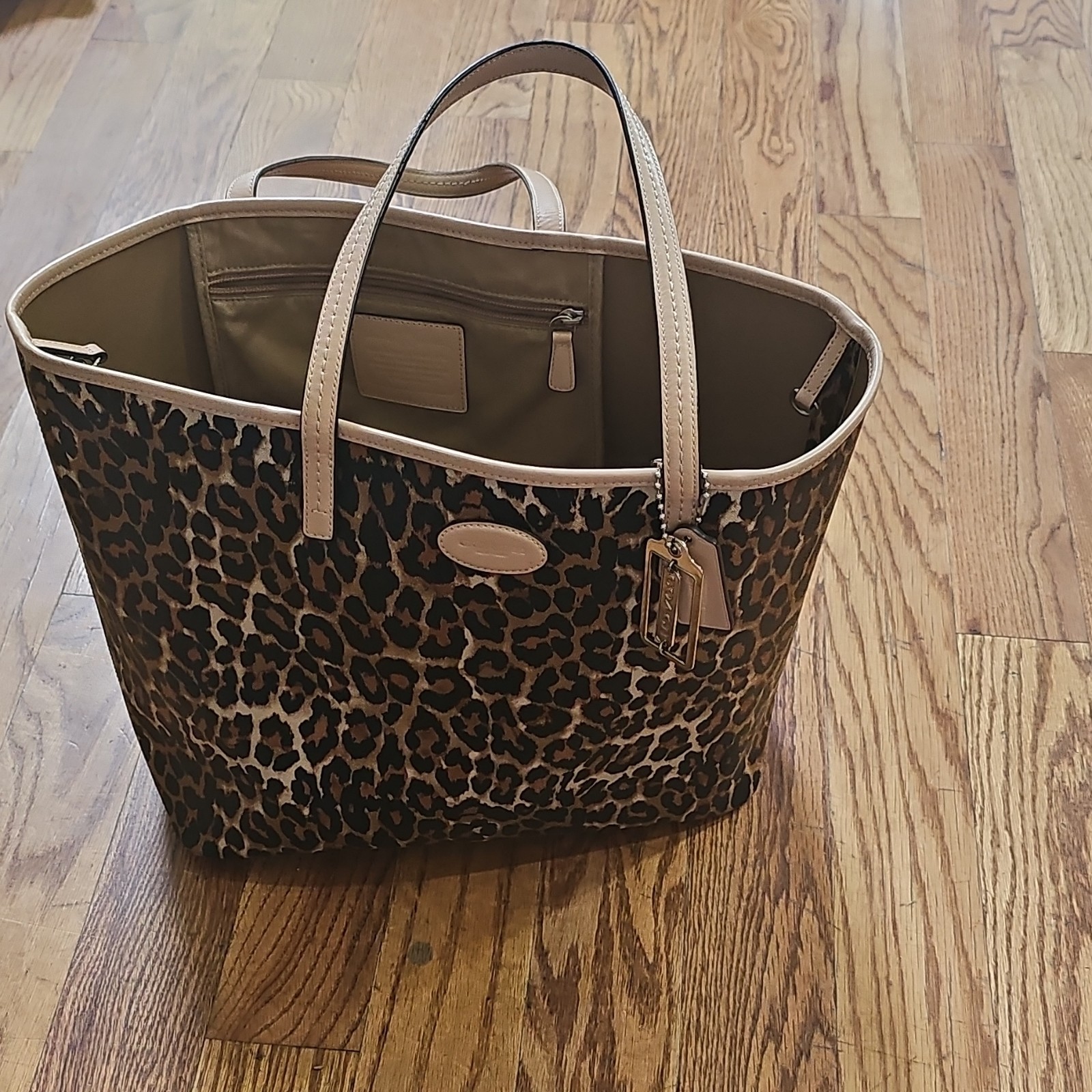 “Coach F32894 Park Metro Ocelot Tote”