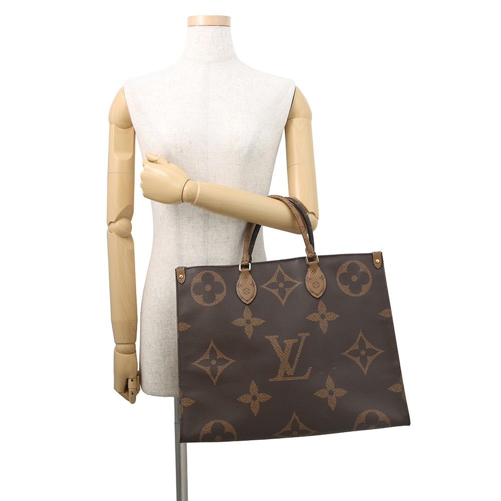 LOUIS VUITTON Onthego Size GM Monogram / Monogram Reverse Canvas / Monogram …
