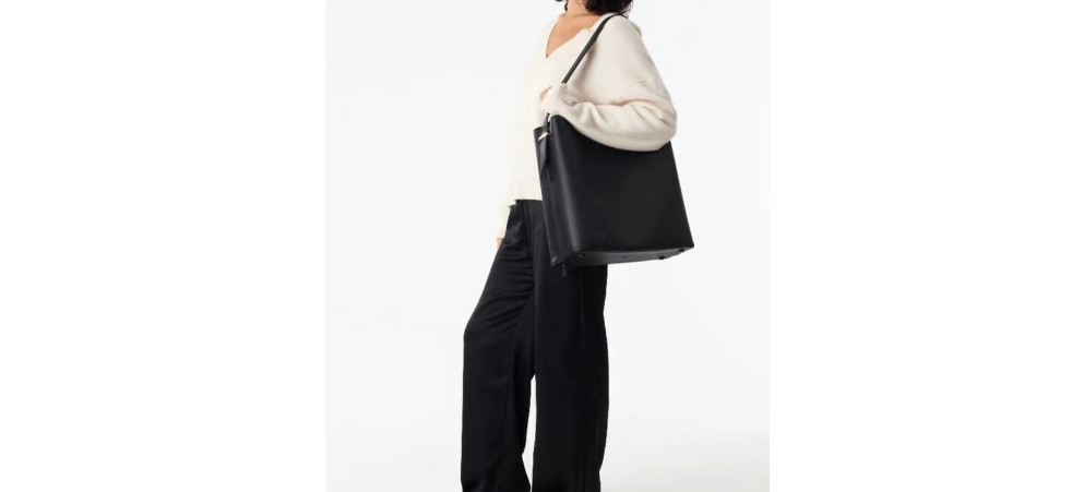 NWT BEIS Wicked Tote in Black Limited Edition
