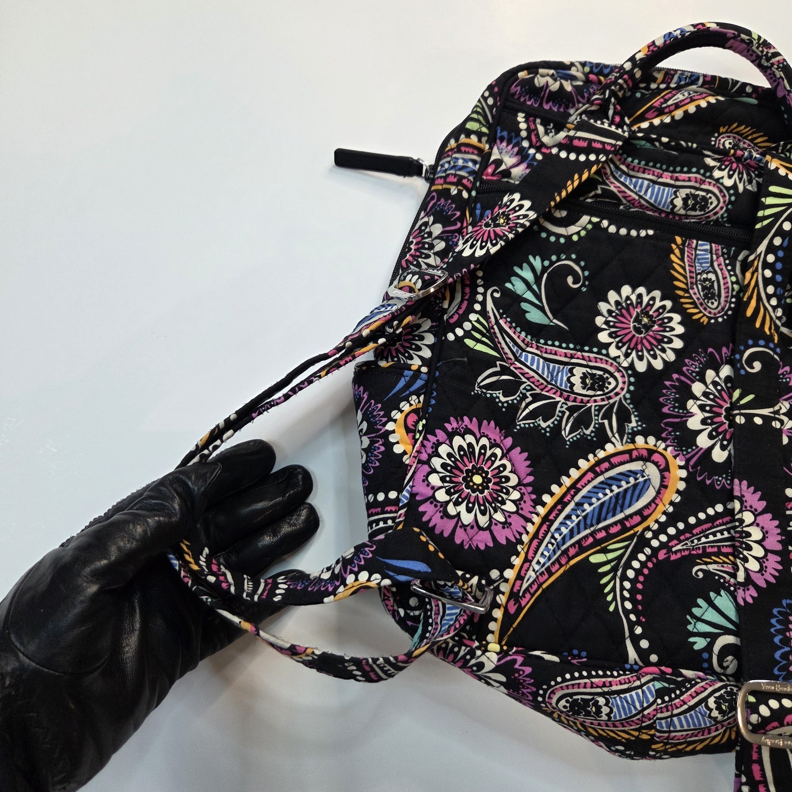 Vera Bradley Lighten Up Essential or Campus backpack in the “Bandana Swirl”