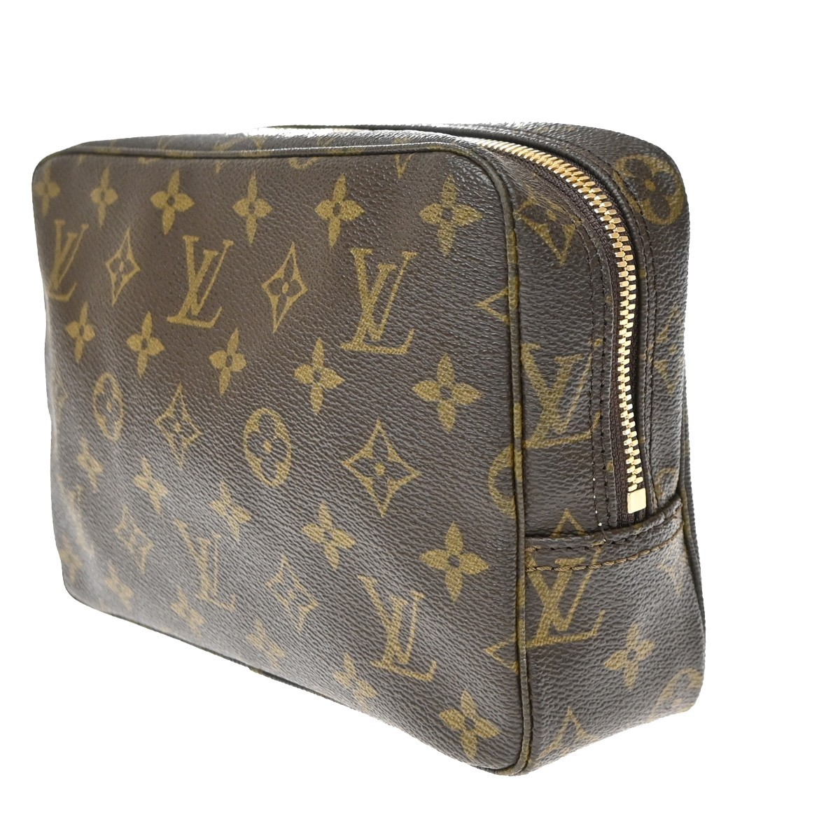 LOUIS VUITTON Trousse Toilette 23 Clutch Hand Bag Monogram Brown M47524 68YJ341