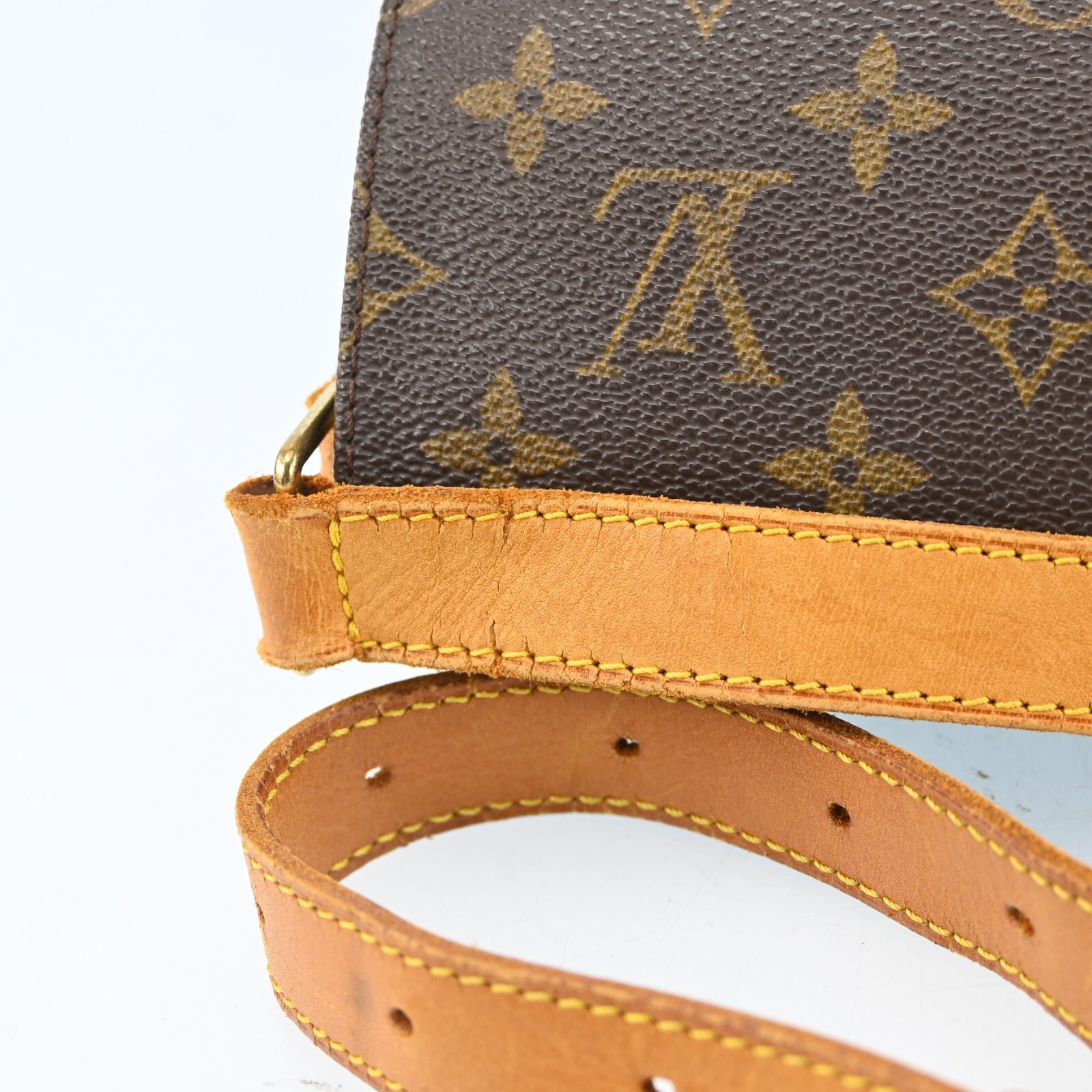 LOUIS VUITTON Musette Shoulder Bag Monogram Leather Brown M51256 N2452CYS802
