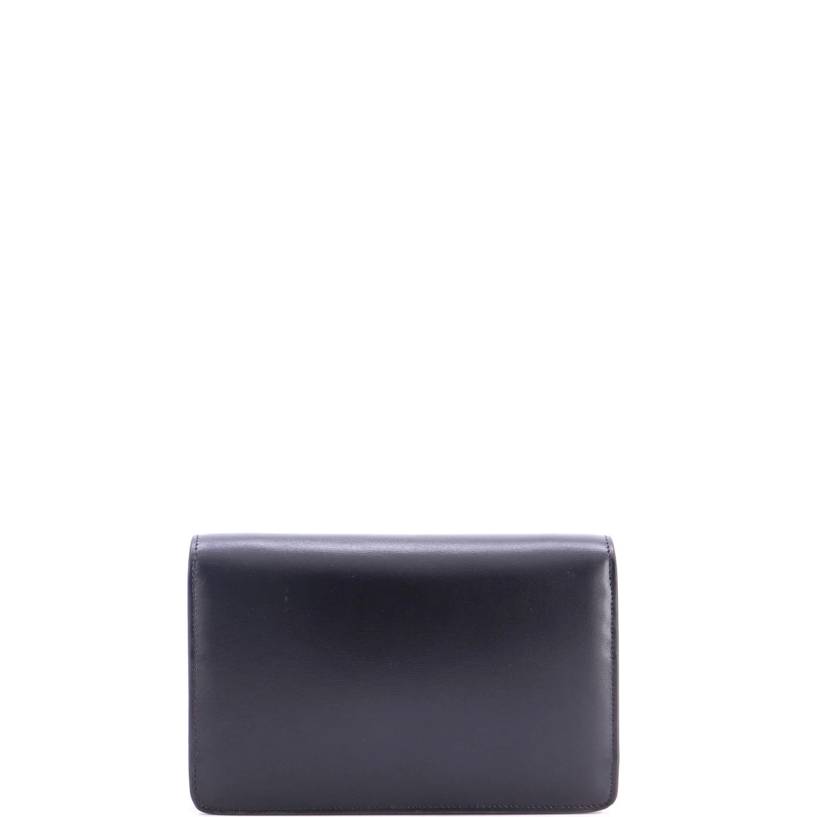 Celine Margo Triomphe Wallet on Chain Leather