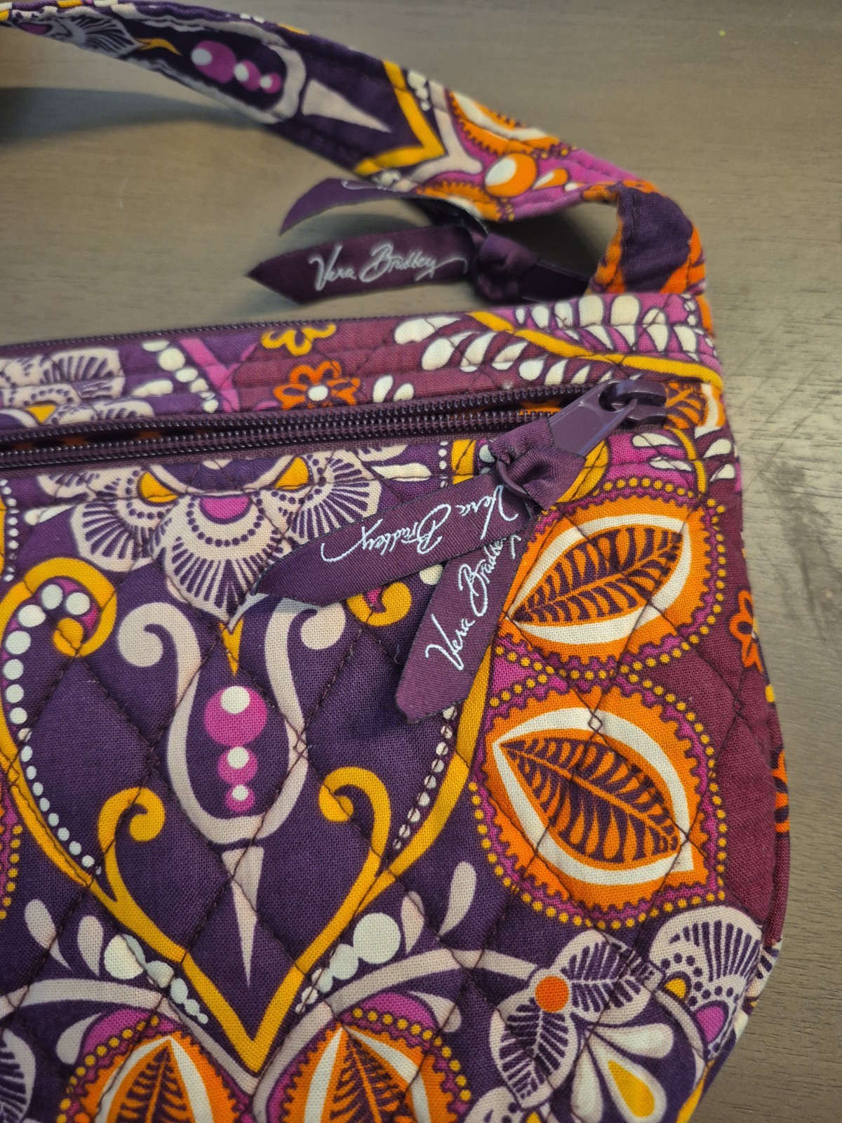 Vera Bradley SAFARI SUNSET Lizzy Small Crossbody Purse