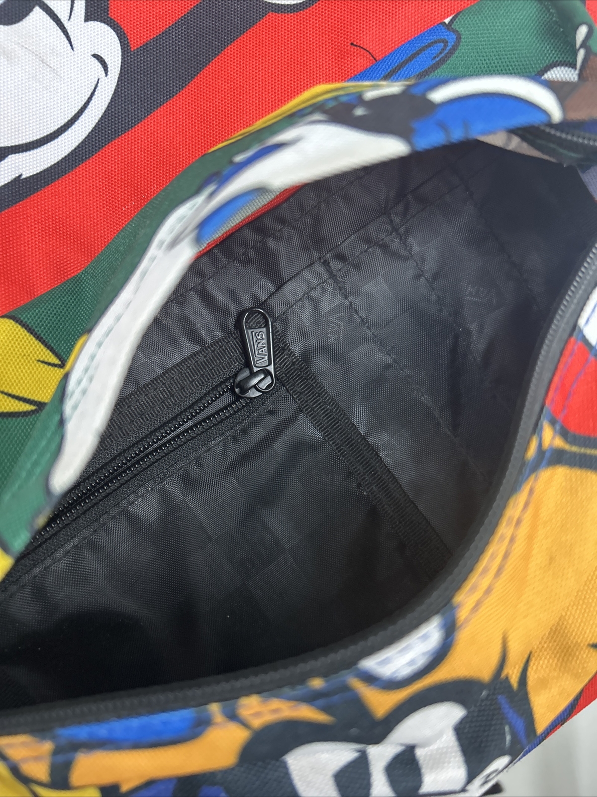 Disney Vans X Mickey & Friends Bag Backpack Rucksack Donald Duck Goofy Pluto