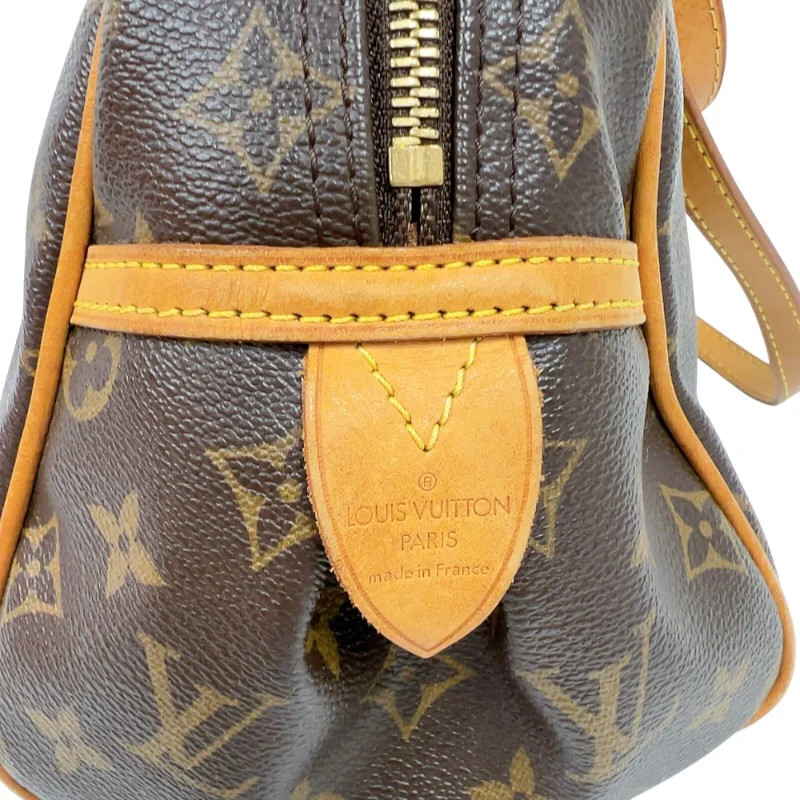 LOUIS VUITTON Montorgueil PM Brown Monogram Shoulder Bag M95565 #OKB3804